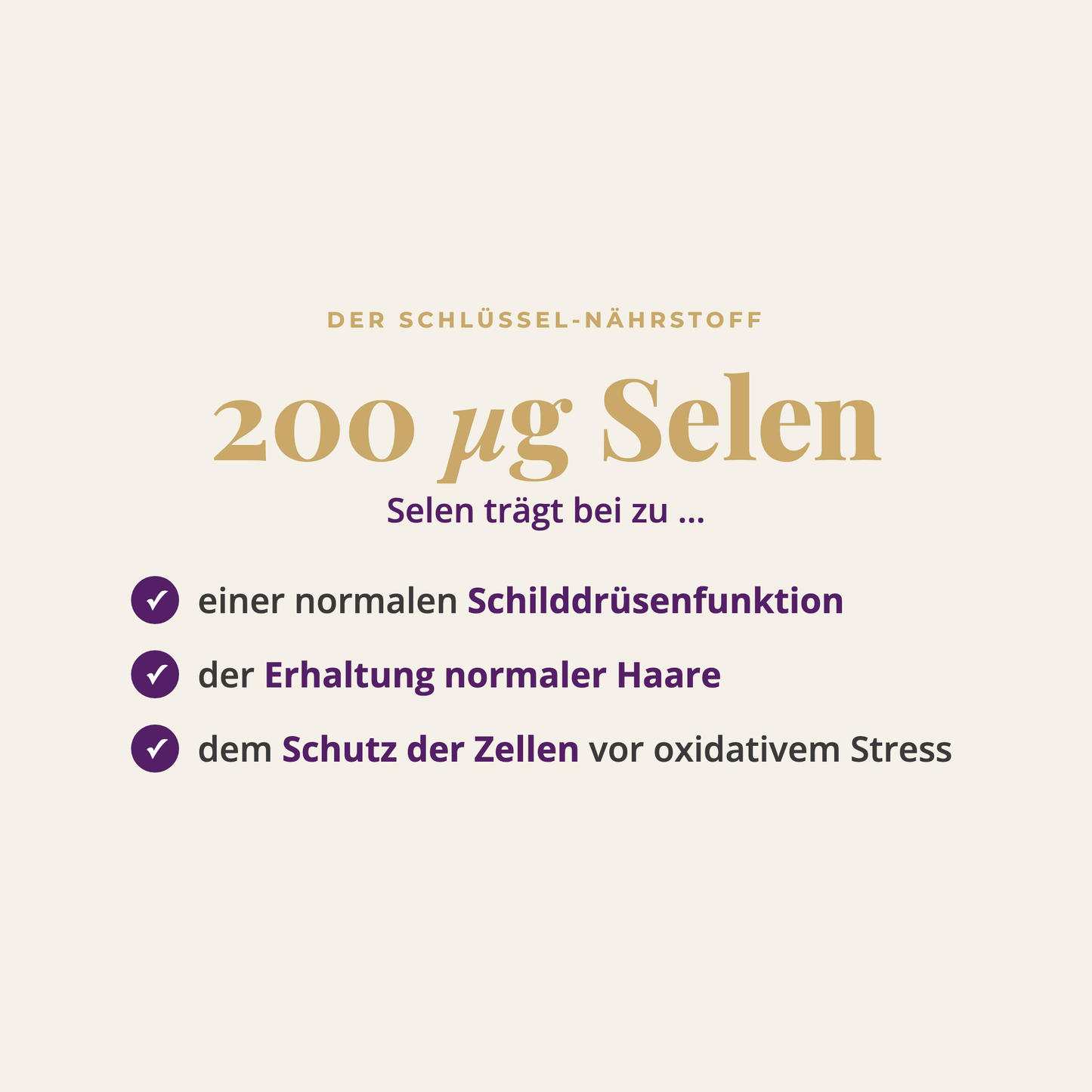 recens Hair Energy – Jodfreie Haar-Formel mit 200 µg Selen