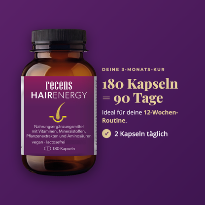 recens Hair Energy – Jodfreie Haar-Formel mit 200 µg Selen