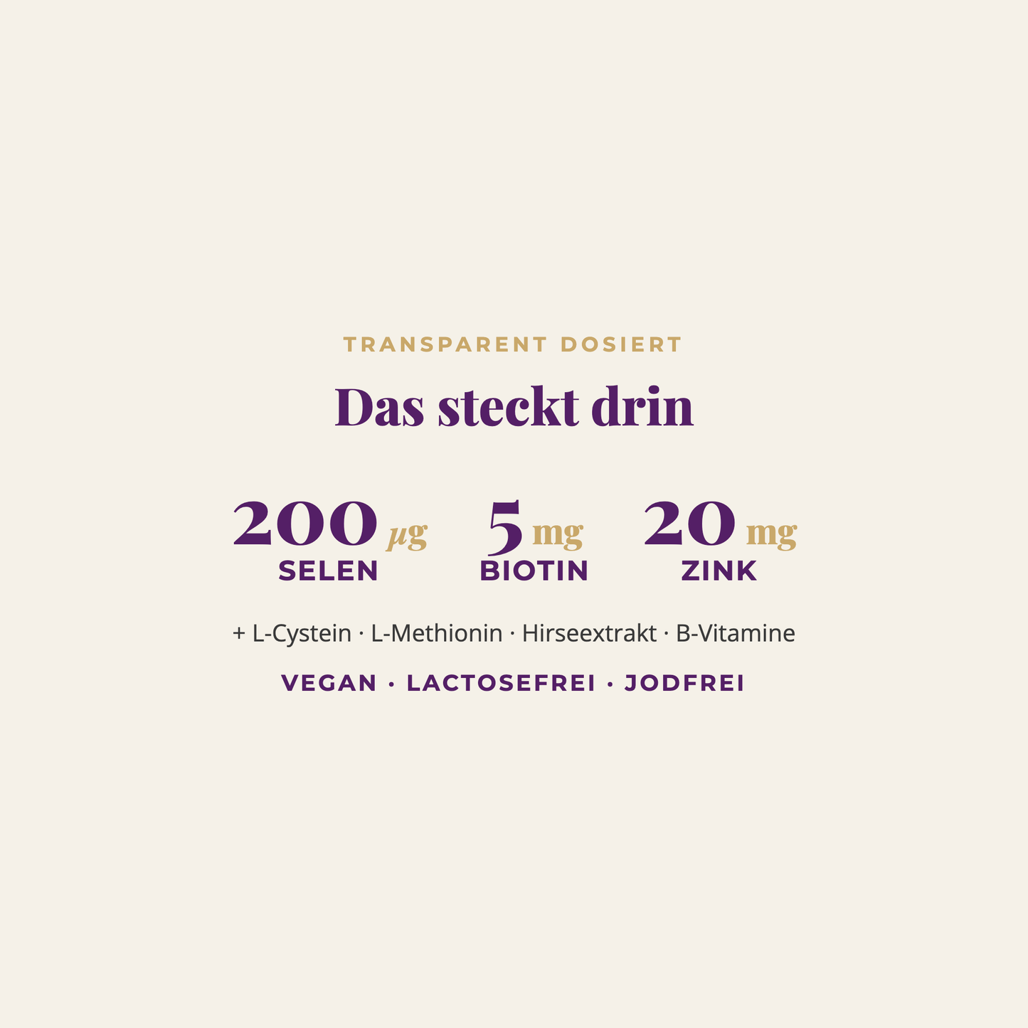 recens Hair Energy – Jodfreie Haar-Formel mit 200 µg Selen